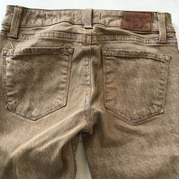 Level 99 Janice Women Jeans Ultra Skinny Low Rise Ankle Houndstooth Denim - Picture 4 of 11